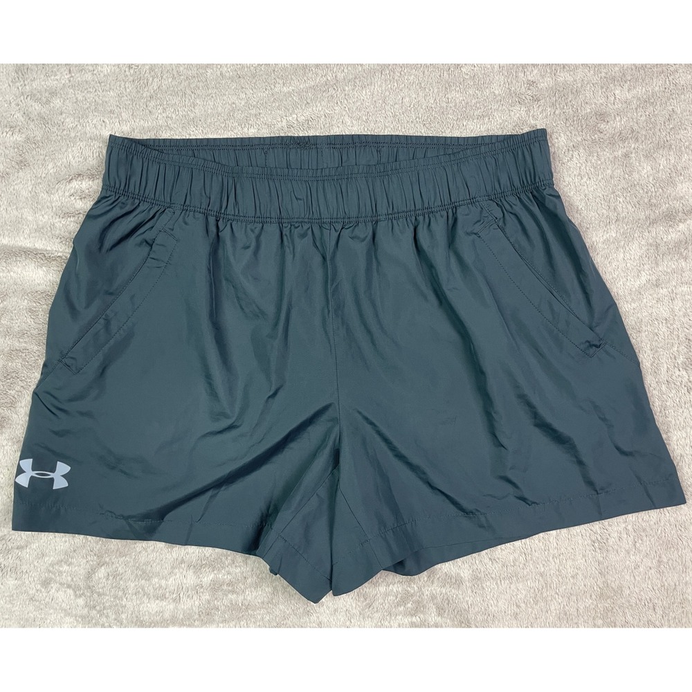 Under Armour UA Storm Mens Shorts Size Large Dark Grey Water Resistant Athletic